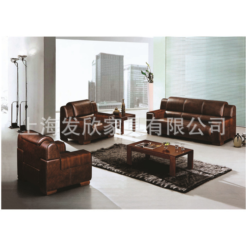 傢具【廠傢直銷】上海高品質3+1+1牛沙發 可定做 上海地區免費送批發・進口・工廠・代買・代購