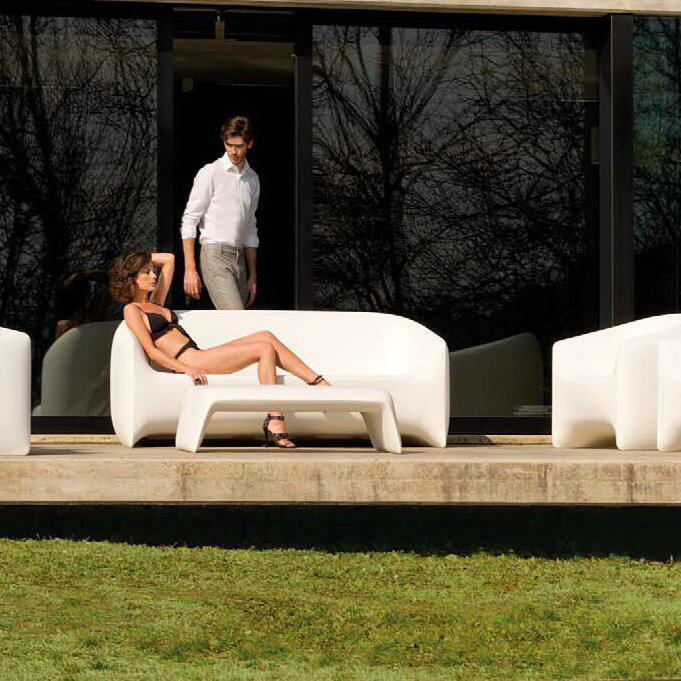 圓滑玻璃鋼沙發 休閒長椅 創意時尚 客莫思中高檔玻璃鋼傢具批發・進口・工廠・代買・代購