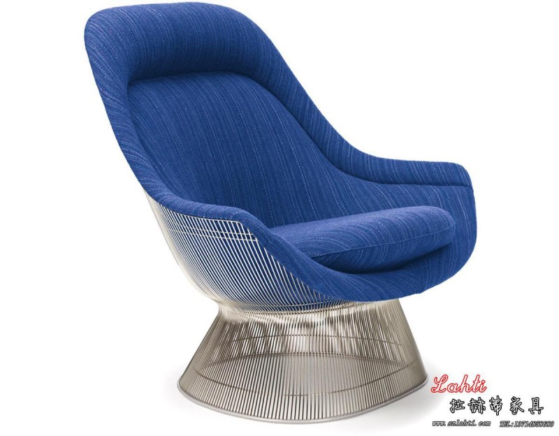 拉赫蒂傢具platner easy chair不銹鋼高款圍椅創意休閒椅設計師椅批發・進口・工廠・代買・代購