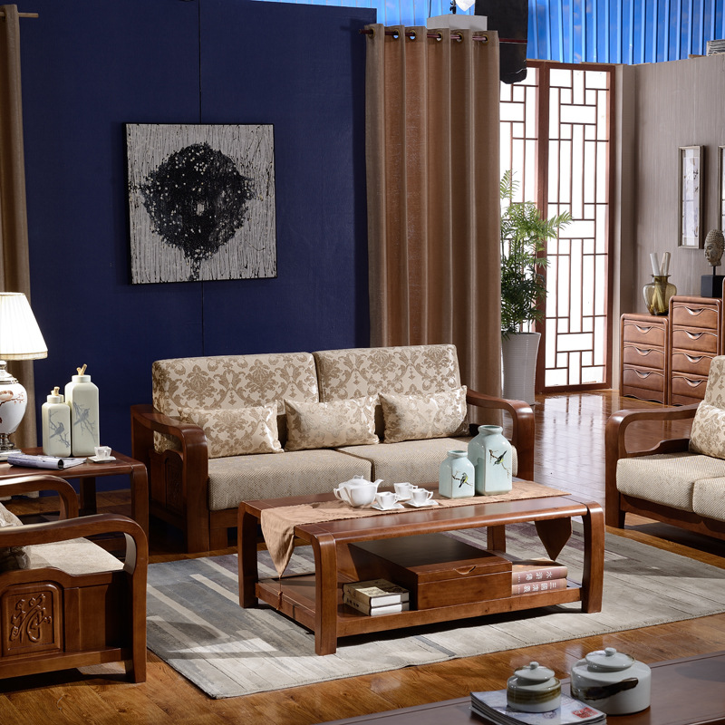 全實木沙發 特價橡木沙發組合123組合客廳傢具沙發 進口橡木沙發工廠,批發,進口,代購