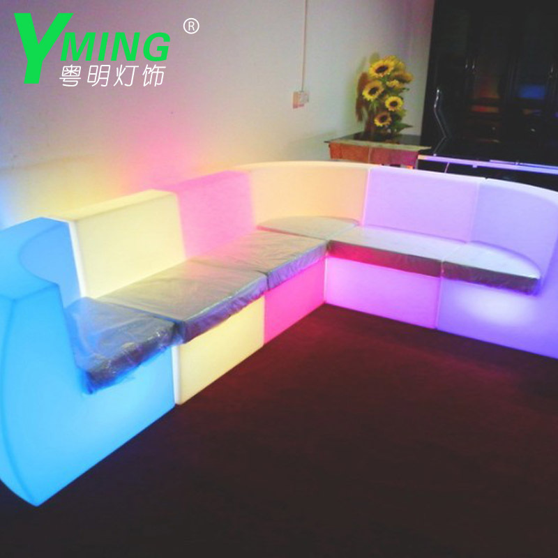 懶人沙發廠傢直銷LED可遙控七彩沙發創意歐式沙發酒吧KTV夜場沙發工廠,批發,進口,代購