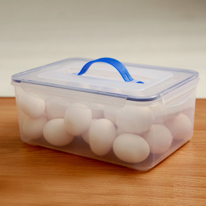 【康傢】塑料密封保鮮盒 冰箱乾果食品塑料盒 透明便當盒套裝批發工廠,批發,進口,代購