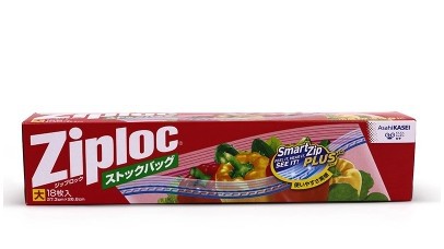 旭化成　Ziploc　STOCK　BAG　雙封口冷藏常溫保存用保鮮袋　大工廠,批發,進口,代購