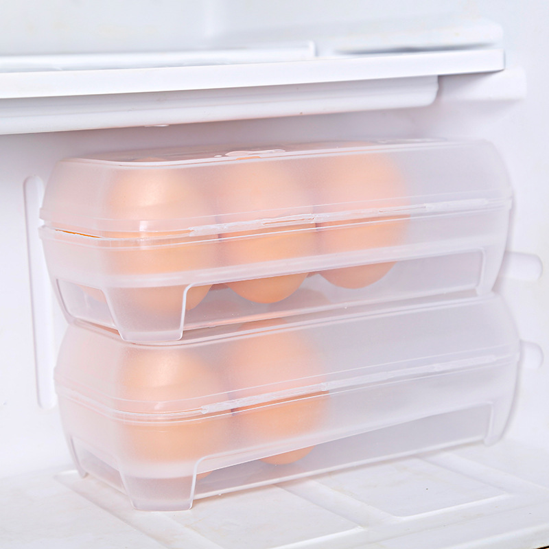 #雞蛋保鮮收納盒 廚房冰箱保鮮雞蛋盒 日式8格裝存儲雞蛋架 121g批發・進口・工廠・代買・代購