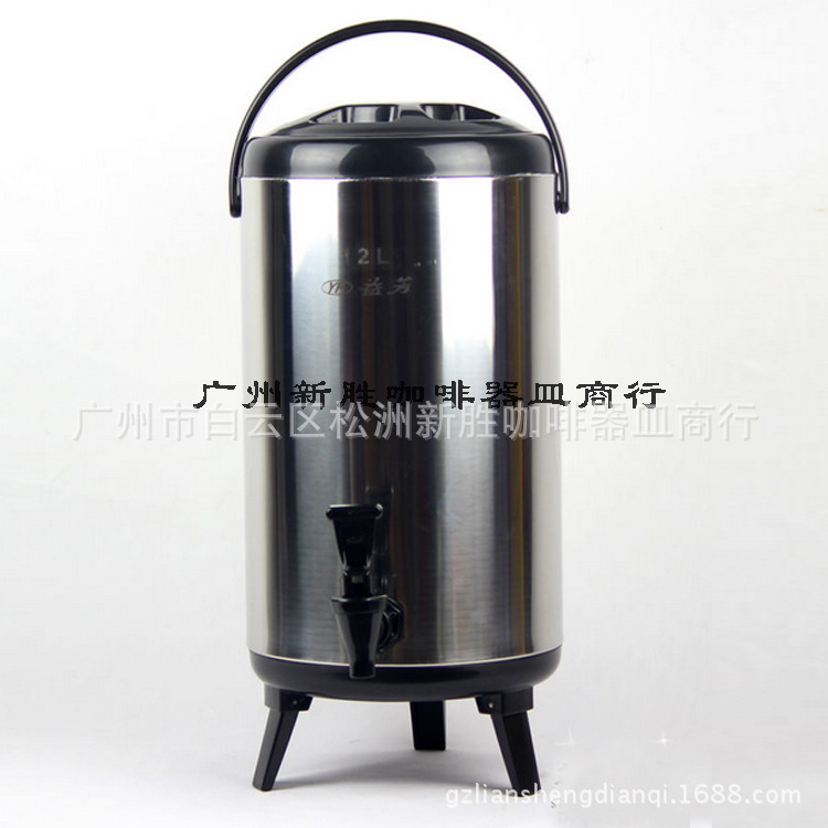 臺灣益芳不銹鋼 10L/12L奶茶保溫桶咖啡 皇茶貢茶專用豆漿保溫桶工廠,批發,進口,代購