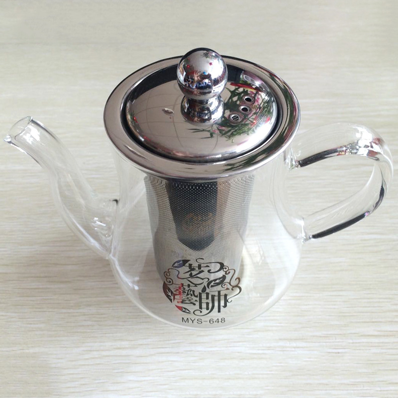 新品耐熱玻璃茶壺茶具杯 廠傢直銷透明過濾茶杯批發帶濾網批發・進口・工廠・代買・代購