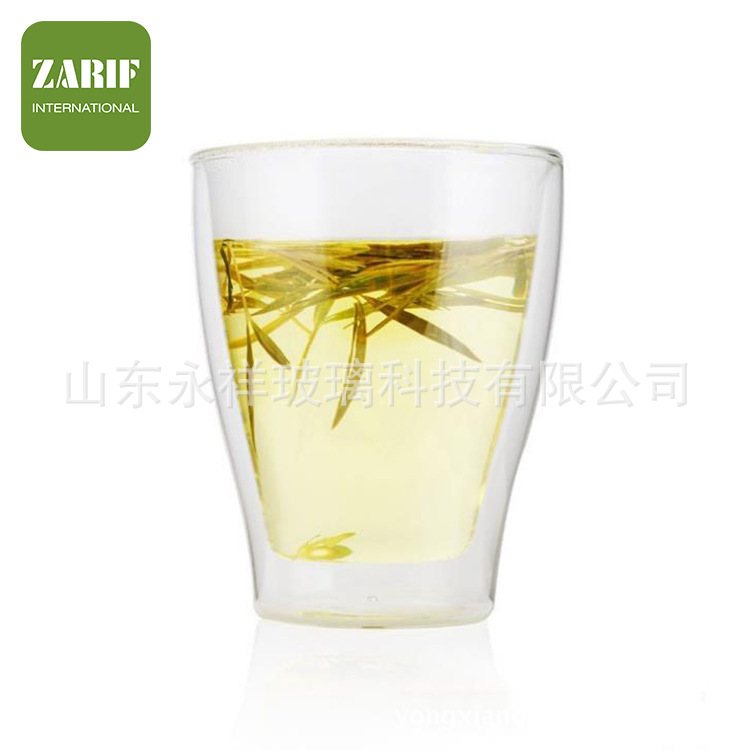 玻璃茶杯 高硼矽耐熱雅沙時尚杯子 雙側高溫耐熱茶杯 可一件代發工廠,批發,進口,代購