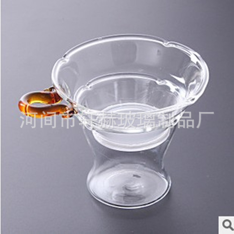 玻璃茶具 創意玻璃茶漏茶濾網 彩色手柄茶漏批發・進口・工廠・代買・代購