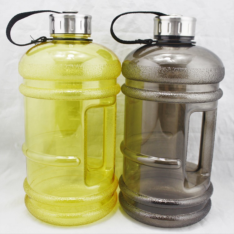 廠傢直銷安全環保2.2L塑料水壺 PETG材質健身水壺 創意傢庭裝定製批發・進口・工廠・代買・代購
