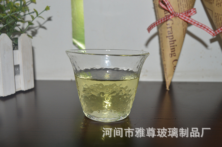 錘目紋玻璃品茶杯 日本原單品茗杯勻杯茶海純手工杜蘭水晶公杯工廠,批發,進口,代購