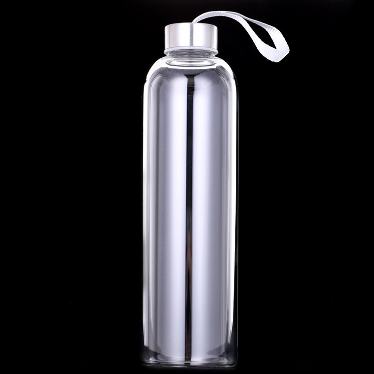 透明無鉛玻璃杯 Glass bottle玻璃水瓶 提繩便攜帶運動杯批發・進口・工廠・代買・代購