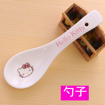 hello kitty 勺子 陶瓷勺子工廠,批發,進口,代購