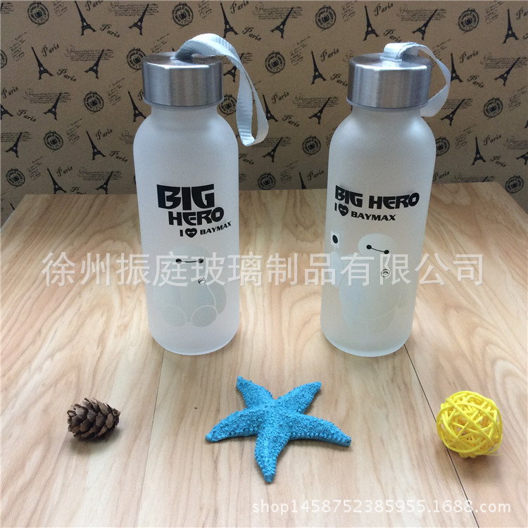 定製廣告禮品杯創意玻璃杯LOGO卡通杯透明促銷杯蒙砂隨手水杯工廠,批發,進口,代購