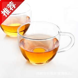 高硼矽耐熱玻璃茶具 花茶杯品茗杯 小把杯酒杯 可配花茶壺工廠,批發,進口,代購