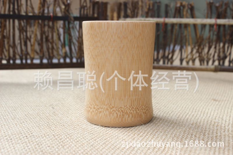 竹製炭化脫脂小竹杯子 茶道配件 外婆杯 啤酒杯 水杯茶杯茶具定製工廠,批發,進口,代購