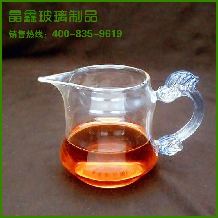 耐熱玻璃 龍把茶海  龍把公杯  龍把分酒器  竹韻茶海批發・進口・工廠・代買・代購