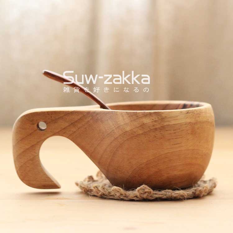 舒維Suw-zakka 芬蘭KUKSA 原木象鼻手作木器木杯（象鼻子款）工廠,批發,進口,代購