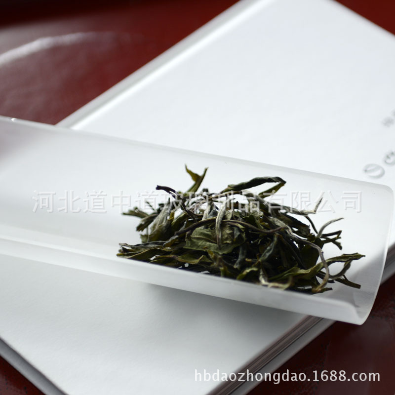 廠傢現貨供應玻璃茶則 手工磨砂精製 茶道具 零配 茶荷 琉璃質感批發・進口・工廠・代買・代購