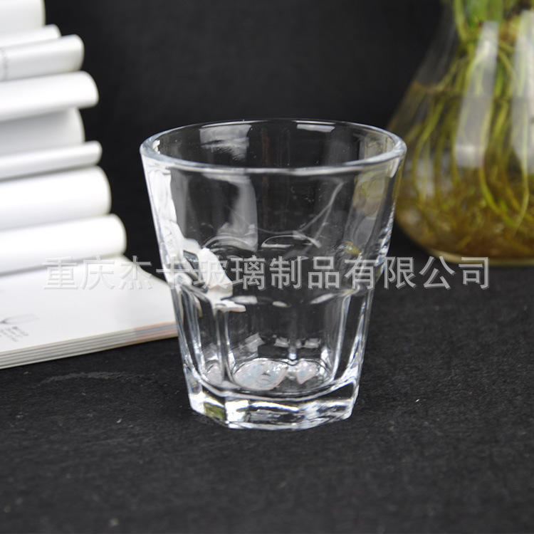 精巧小酒杯 無鉛高白玻璃小蓮花杯廣告促銷酒樓飯店酒水商酒杯工廠,批發,進口,代購