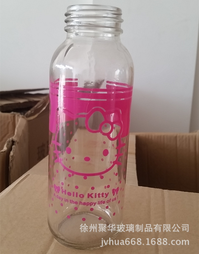 批發隨手杯KT貓圖案300ml 禮品促銷水杯帶蓋 學生喝水杯420ml工廠,批發,進口,代購