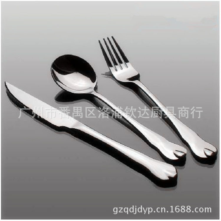 不銹鋼西餐 刀叉勺 3件套 餐具 勺子 叉子 牛排刀叉 加厚批發工廠,批發,進口,代購