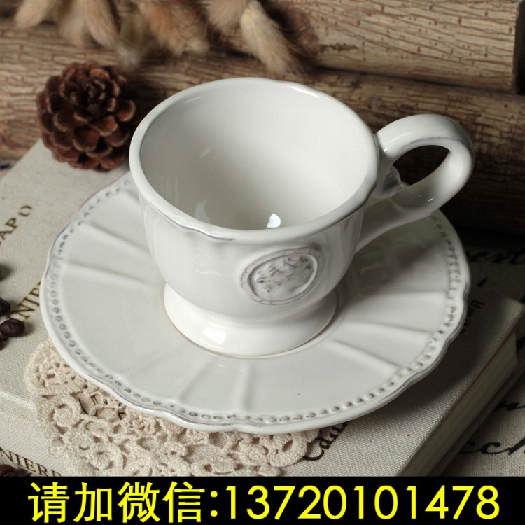 外貿尾單批發 歐式浮雕巴洛克下午茶茶具杯碟咖啡杯ch005工廠,批發,進口,代購