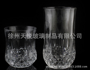 供應晶白料玻璃杯、大小鉆石古典威士忌酒杯玻璃杯酒吧水杯。工廠,批發,進口,代購