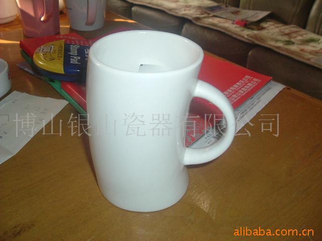 【高檔強化瓷三角形陶瓷杯】供應三角杯，彎型杯工廠,批發,進口,代購