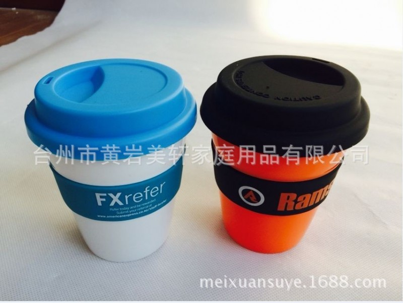 廠傢批發12OZ咖啡杯 350ml咖啡杯 矽膠蓋咖啡杯 咖啡杯定做批發・進口・工廠・代買・代購