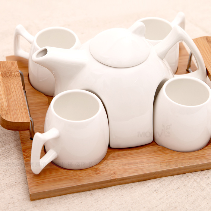 高檔白瓷套裝 茶具套裝 創意陶瓷茶具批發功夫茶具 可定製LOGO批發・進口・工廠・代買・代購