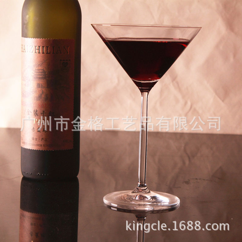 供應人工吹製【透明杯子】【雞尾酒杯】 可來樣生產玻璃雞尾酒杯工廠,批發,進口,代購