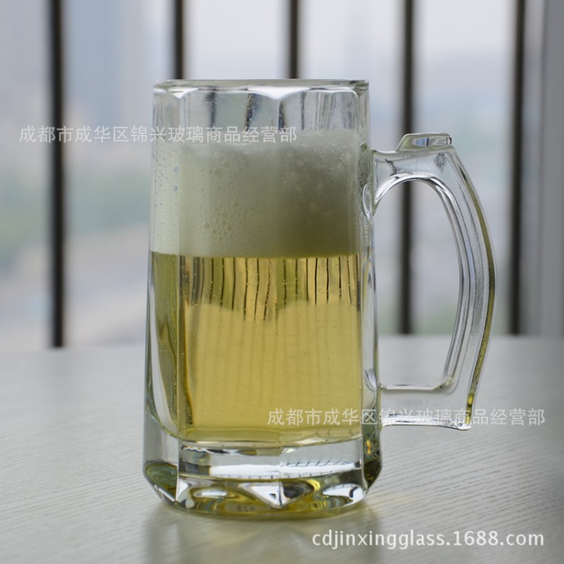 晶白料玻璃手把杯 0088茶坊茶杯 zb86  厚底玻璃杯子批發・進口・工廠・代買・代購