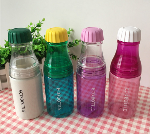 plastic shaker sport bottle for drinking tea or juice bottle工廠,批發,進口,代購