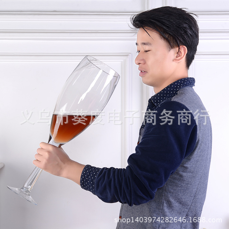 批發2600毫升特大紅酒杯香檳杯啤酒杯娛樂場所酒吧餐廳專用批發・進口・工廠・代買・代購