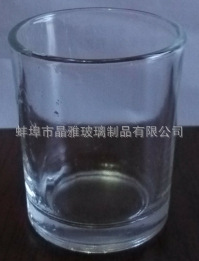 廠傢直銷 個性機壓直筒45ml白酒一口杯 可定製創意燭臺杯工廠,批發,進口,代購