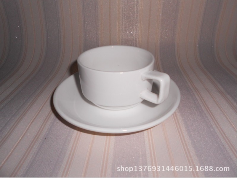 廠傢直銷 咖啡杯 大號  咖啡廳專用  陶瓷杯碟批發・進口・工廠・代買・代購