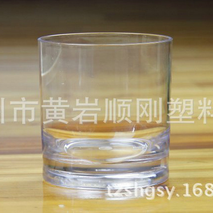 亞克力威士忌圓形酒杯400ML啤酒杯透明大容量KTV酒吧茶杯 水杯工廠,批發,進口,代購