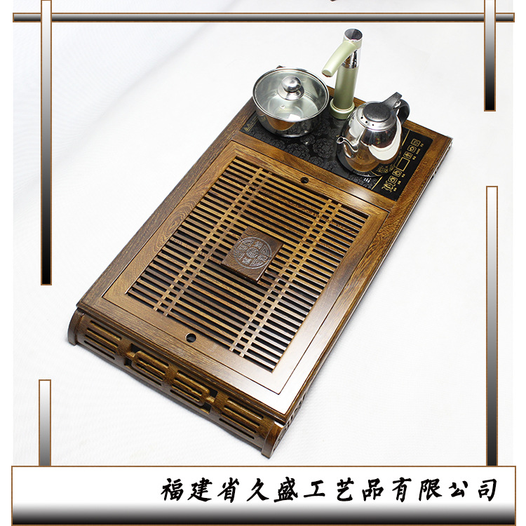 廠傢直銷 雞翅木聚福JD213茶盤　久盛工藝茶盤　　廠傢直銷批發・進口・工廠・代買・代購