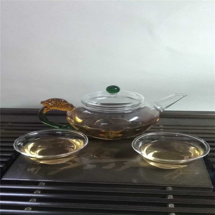 批發玻璃茶壺 耐熱玻璃花茶壺透明創意整套茶具 玻璃花茶壺套裝批發・進口・工廠・代買・代購