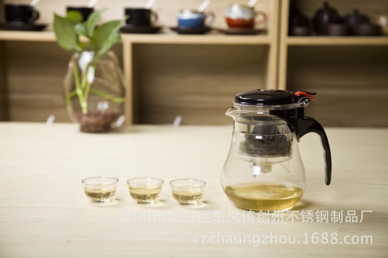 廠傢直銷耐熱玻璃中華玲瓏杯 熱賣飄逸杯 泡茶杯促銷贈品茶道杯工廠,批發,進口,代購