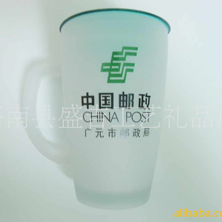 廠傢定製批發磨砂杯子 玻璃磨砂杯子廣告杯促銷禮品杯logo定製工廠,批發,進口,代購