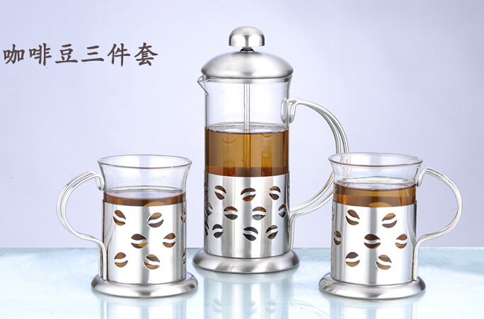 外貿咖啡壺濾壓壺茶具 大量供應法式沖茶器 泡茶套裝 單個批發批發・進口・工廠・代買・代購