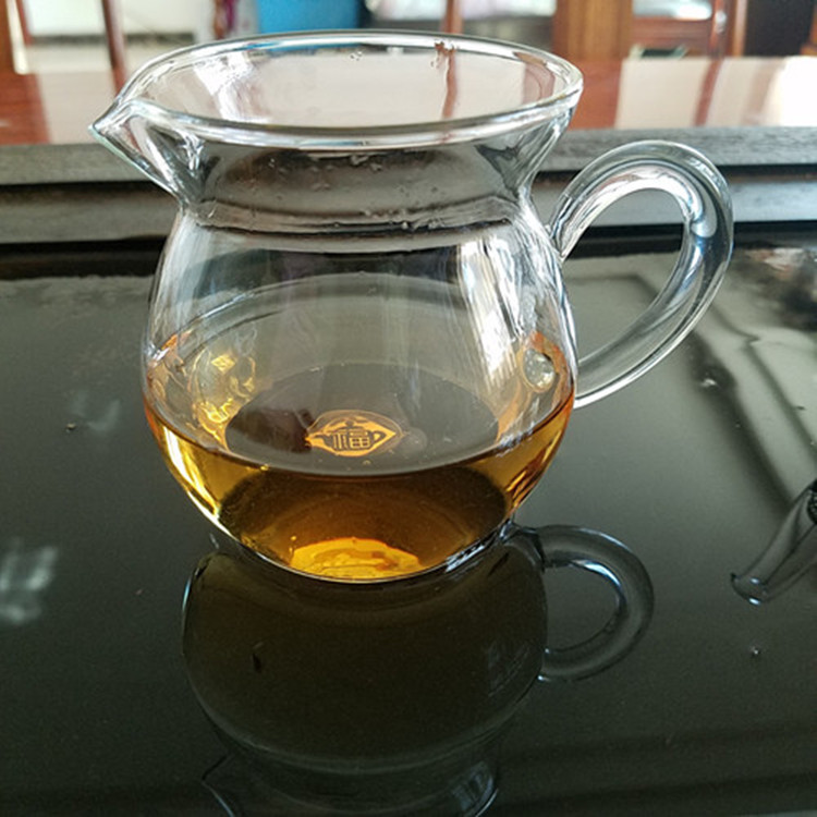 玻璃公道杯 福字茶海 手工藝耐高溫玻璃茶具 功夫分茶器分酒器批發・進口・工廠・代買・代購