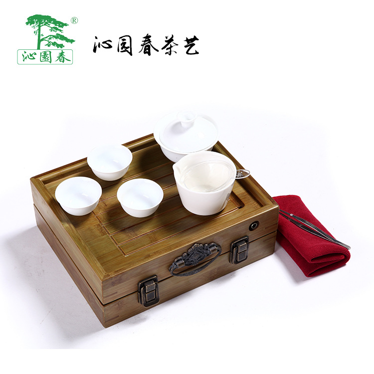 廠傢直銷旅行茶具套裝特價茶盤功夫茶具套裝禮品茶壺裝配批發批發・進口・工廠・代買・代購