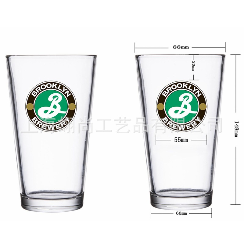 480ml/16oz V形品脫杯/定製啤酒杯/冰杯/可定製任何logo/促銷品批發・進口・工廠・代買・代購