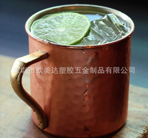 時尚創意優質鍍銅杯304/201不銹鋼水杯子 咖啡杯 防燙防摔杯子工廠,批發,進口,代購