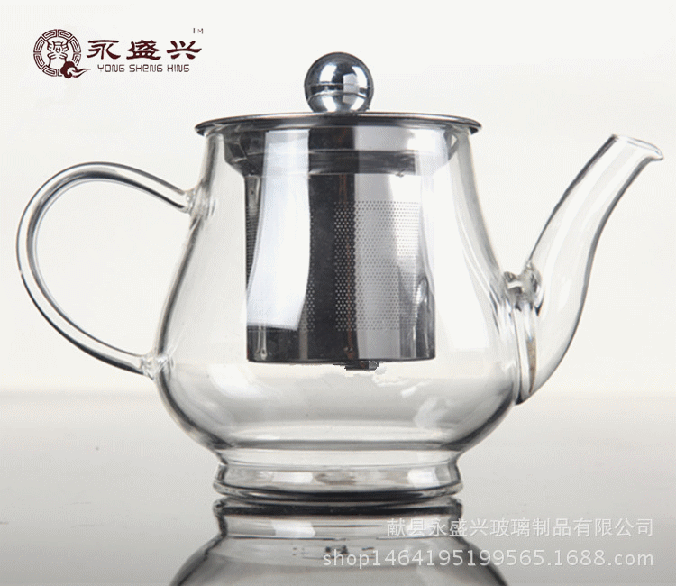 廠傢直供高硼矽玻璃茶壺不銹鋼過濾泡茶壺功夫加厚玻璃茶具套裝批發・進口・工廠・代買・代購