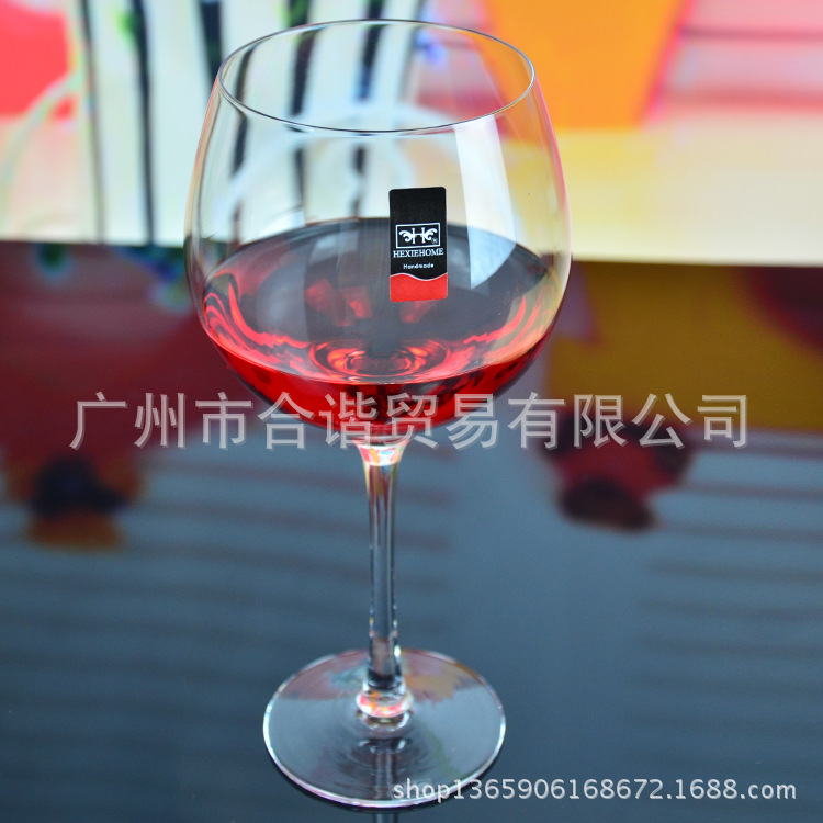 hexiehome/豪斯凡純手工無鉛水晶紅酒杯810ml 勃肯第酒杯A106227工廠,批發,進口,代購