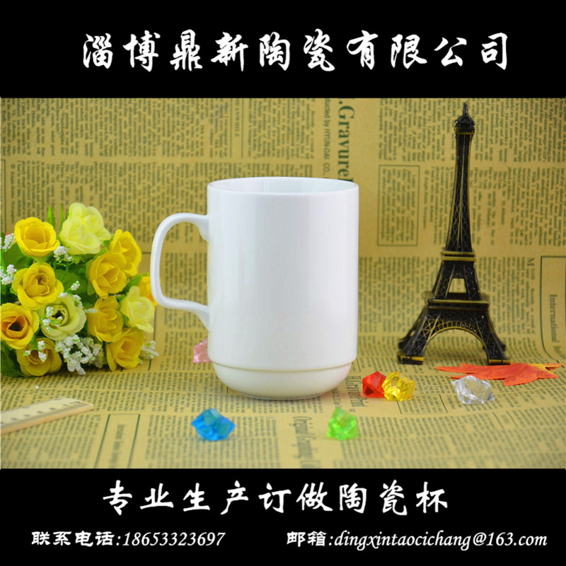 白色陶瓷杯 直身馬克杯  廣告禮品贈品定製LOGO杯子 咖啡杯批發・進口・工廠・代買・代購