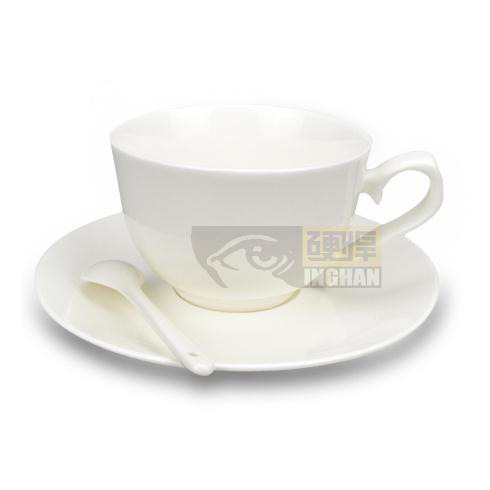 咖啡杯套裝 純白陶瓷杯碟勺套裝 咖啡廳西餐廳高檔咖啡杯工廠,批發,進口,代購